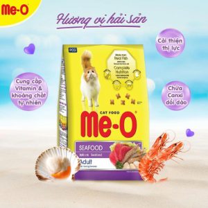 Hạt Me-o Adult Seafood (1.2Kg)