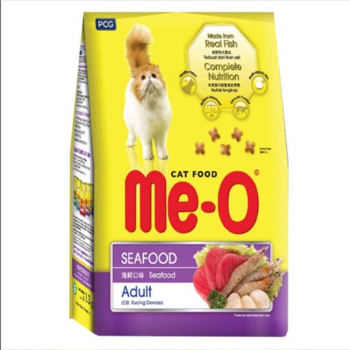 Hạt Me-o Adult Seafood (1.2Kg)