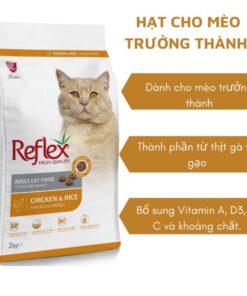 Hạt Reflex Adult Chicken And Rice (2Kg)