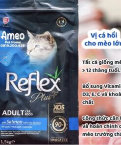 Hạt Reflex Plus Adult Salmon