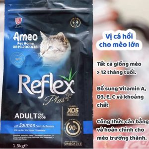 Hạt Reflex Plus Adult Salmon