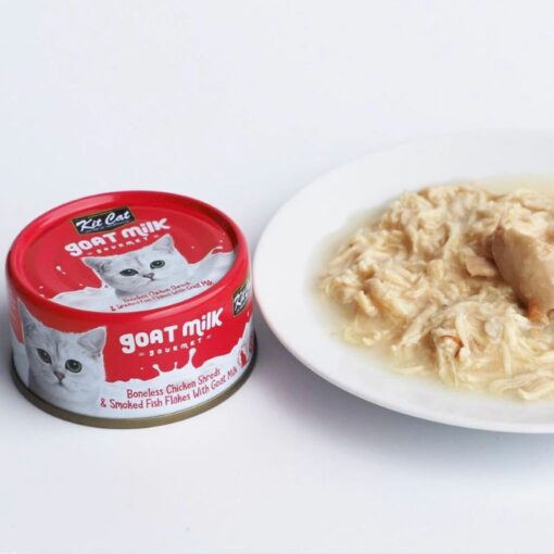 Pate Sữa Dê KiTCaT Lon 70gr