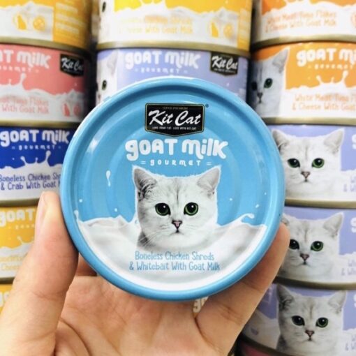 Pate Sữa Dê KiTCaT Lon 70gr