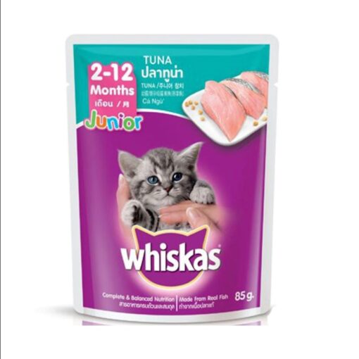 Pate Whiskas Junior (2-12th)