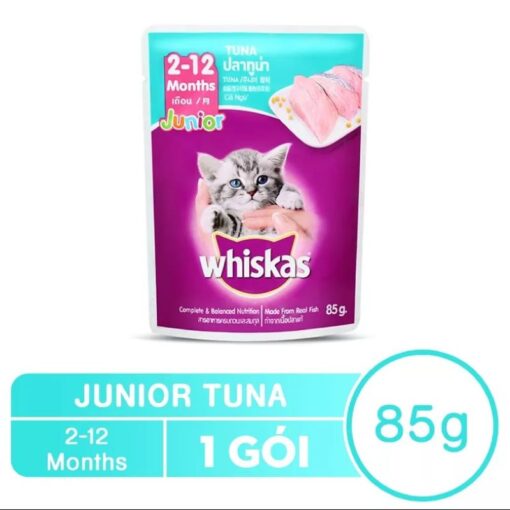 Pate Whiskas Junior (2-12th)