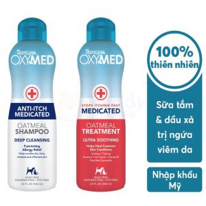 Sữa Tắm Viêm Da Tropiclean Oxymed 