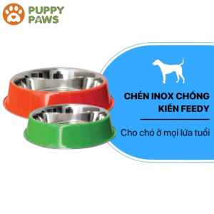 Chén Inox chống kiến – FEEDY