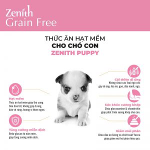 Hạt Zenith Puppy (1.2KG)