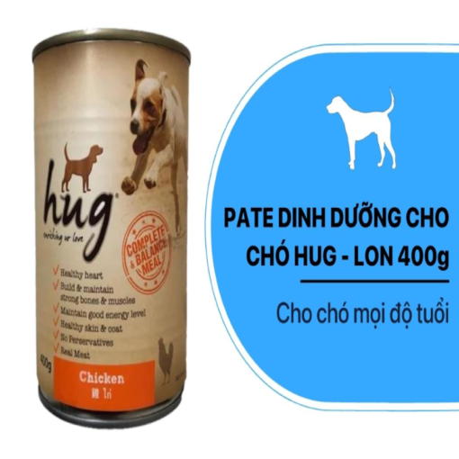  Pate Hug (hủ 400gr) vị gà