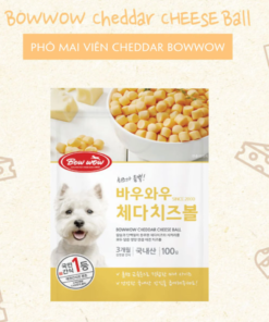 Phô mai viên Bow wow (100gr)