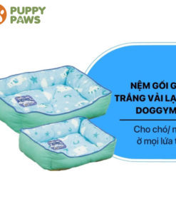 Vải lạnh – Nệm gối gấu trắng – Doggy man