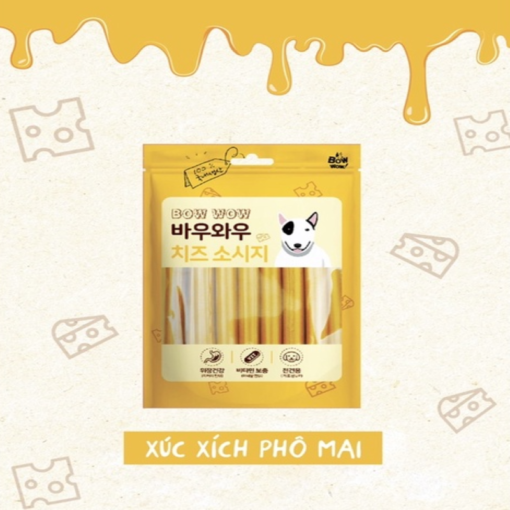 Xúc xích phô mai Bow wow (240gr)