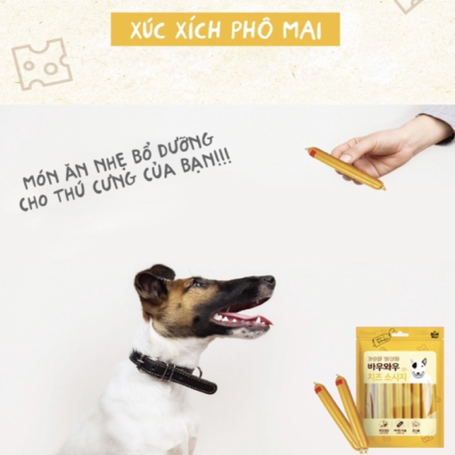 Xúc xích phô mai Bow wow (240gr)