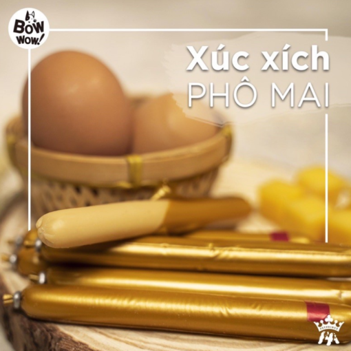 Xúc xích phô mai Bow wow (240gr)